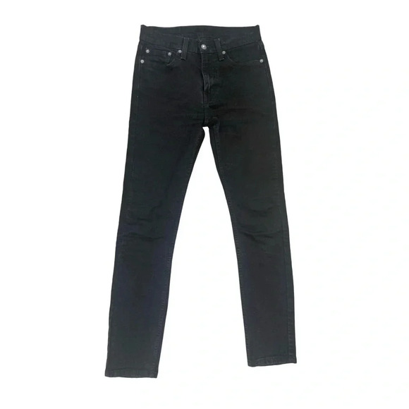 Men’s Levis 510  Skinny Jeans | Black | W28 L32 - Picture 5 of 8